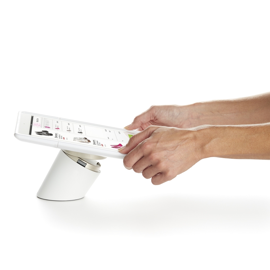 Hướng dẫn lắp máy tính bảng vào chân đế