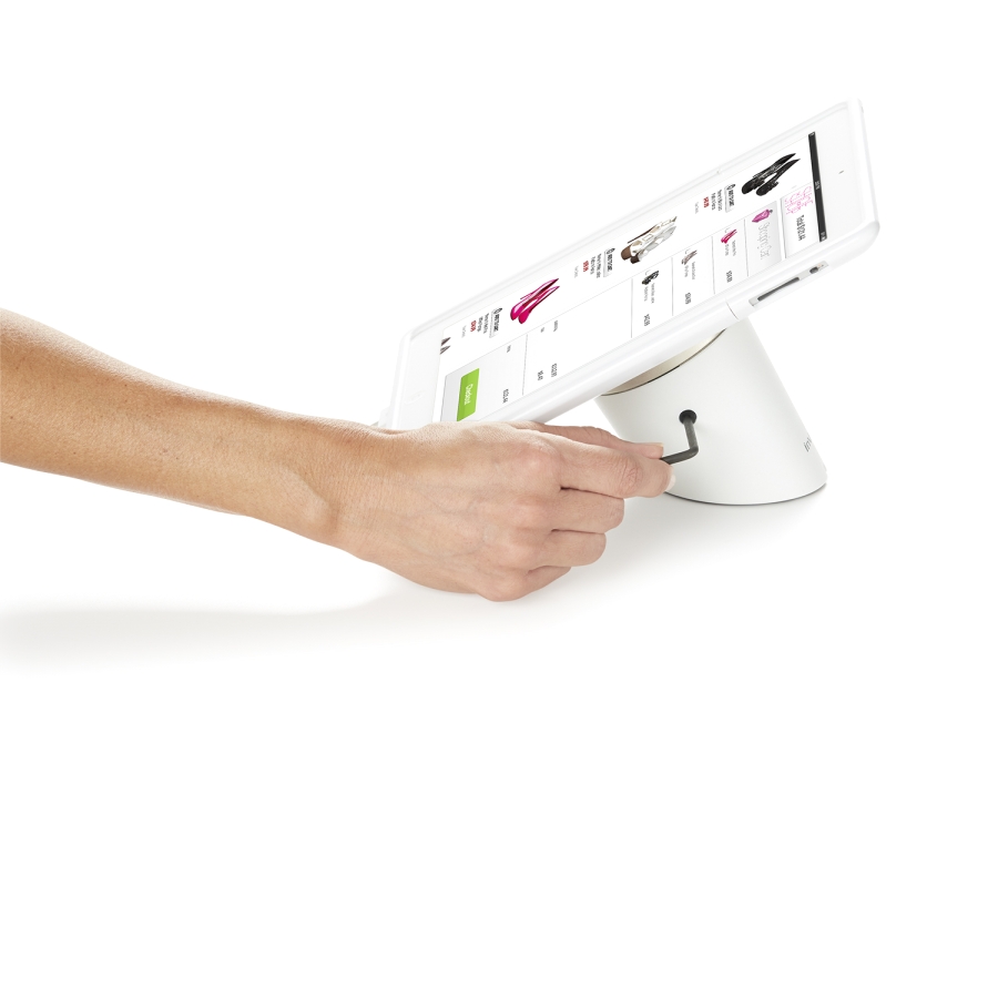 Hướng dẫn tháo máy tính bảng ra khỏi chân đế