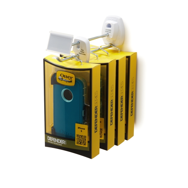 Móc treo Flexible Locking Hooks trưng bày ốp lưng Iphone 5 Otter