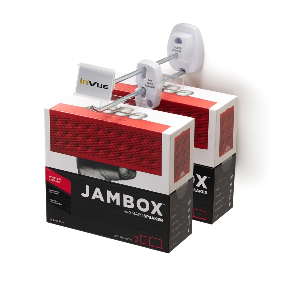 Móc treo Flexible Locking Hooks trưng bày loa bluetooth Jambox