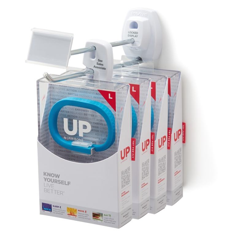 Móc treo linh hoạt Flexible Hooks trưng bày vòng đeo tay đo nhịp tim