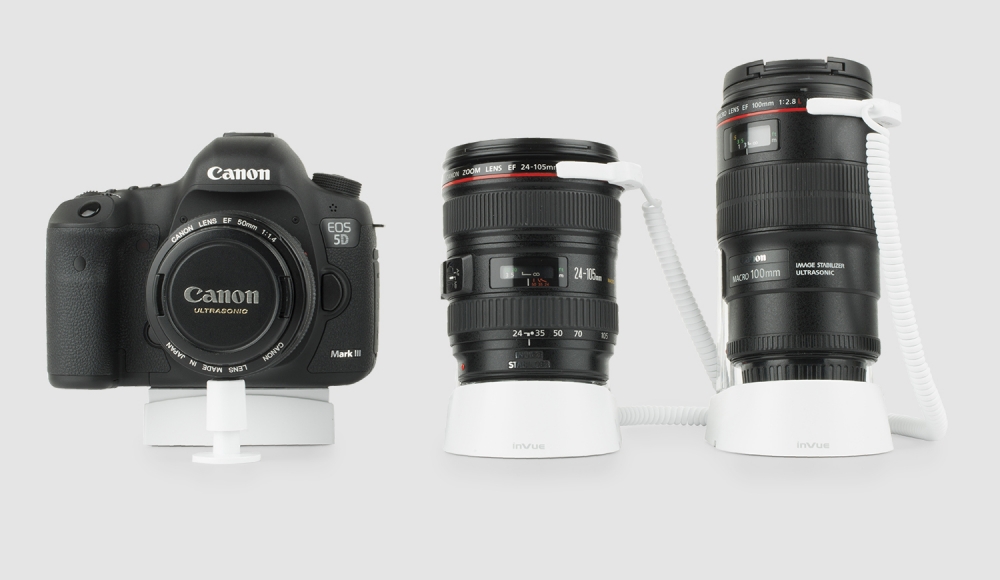 Thiết bị bảo vệ cho nhiều loại ống kính trưng bày cùng lúc LS100