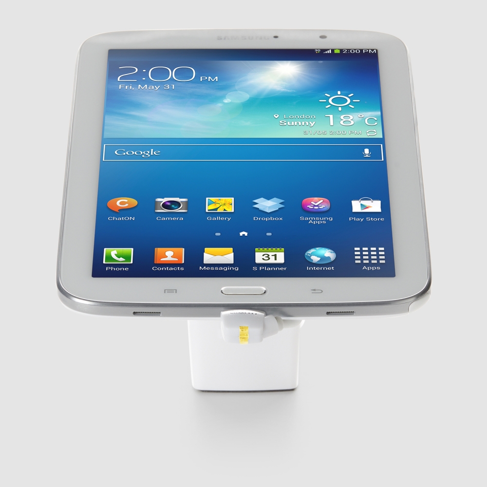 Chân đế trưng bày máy tính bảng Samsung Galaxy Tab S1500 - màu trắng