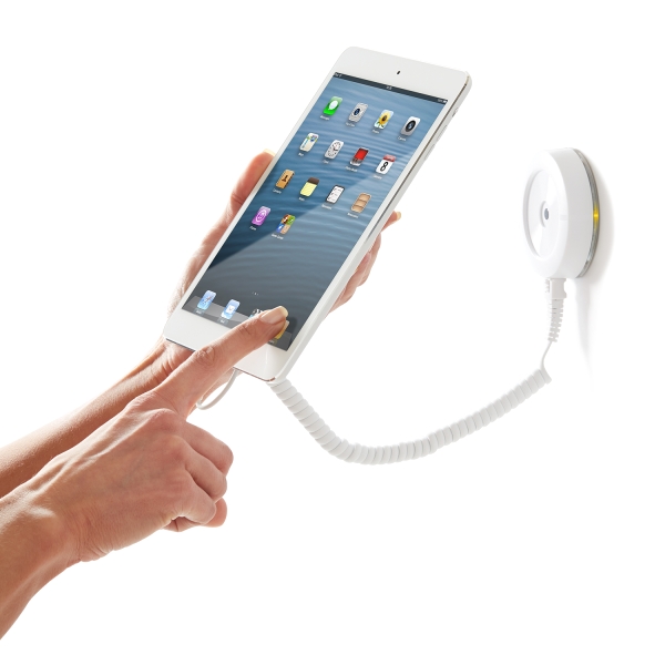 Thiết bị bảo vệ máy tính bảng Ipad trưng bày S2000, loại treo tường