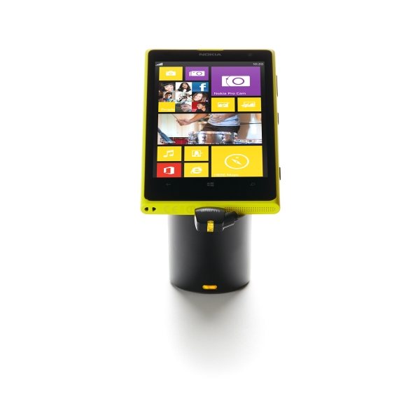 Thiết bị bảo vệ điện thoại Microsoft Lumia trưng bày S950 - loại chân đế cao