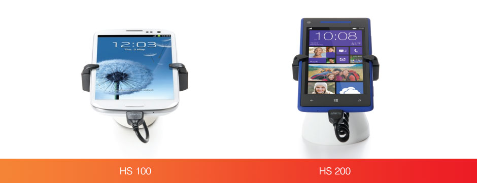 Thiết bị bảo vệ điện thoại trưng bày cấp độ cao HS200